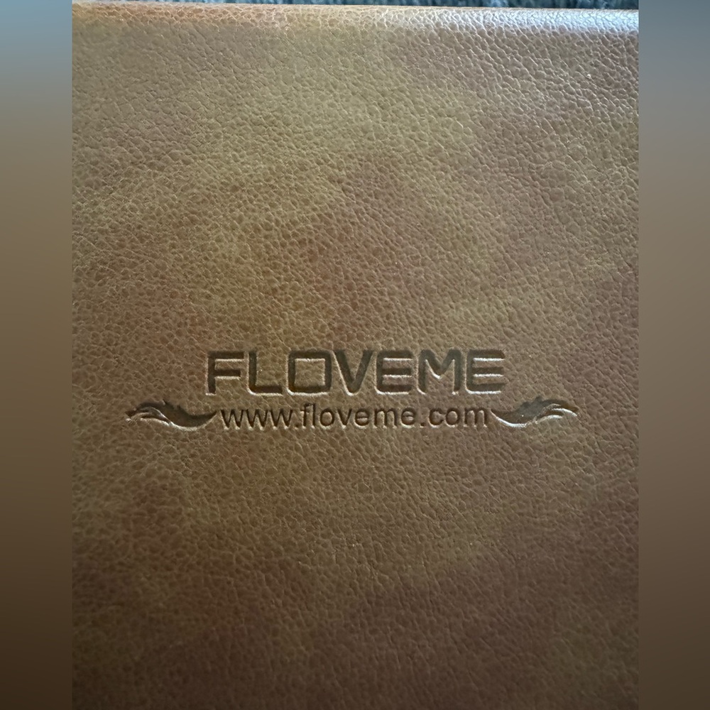 Love Brown Wristlet Bag